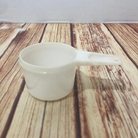Vintage Tupperware Clear White Nesting Measuring Cup 3/4 CUP Replacement 762-1 - Picture 1 of 10